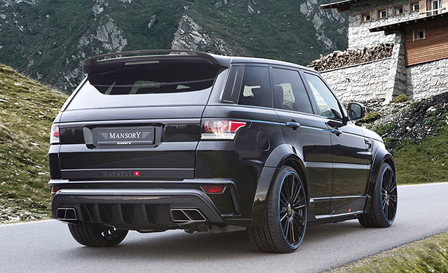 碳纖維路虎車(chē)尾